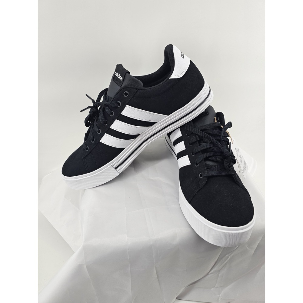 NIB Men's Adidas Daily 4.0 Shoes Sneakers Black/White IF4502 US Size 13